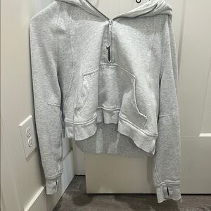 lululemon athletica Gray Hoodie Jacket